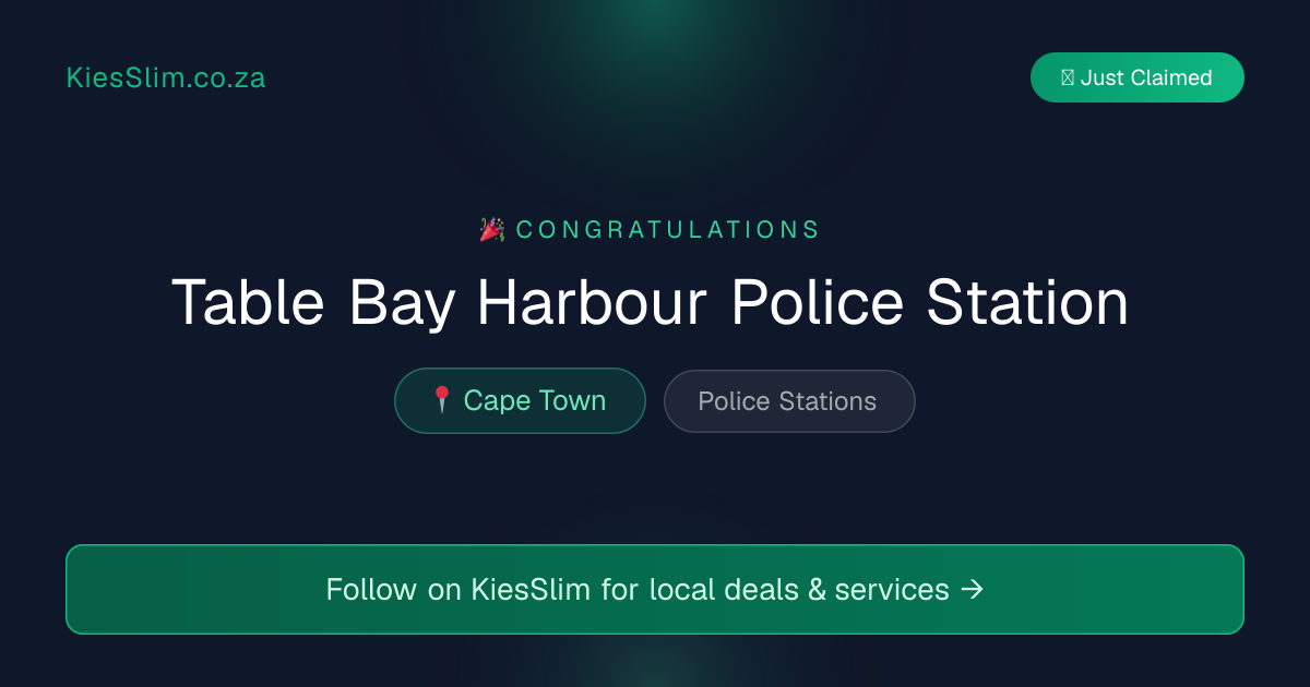 Table Bay Harbour Police Station