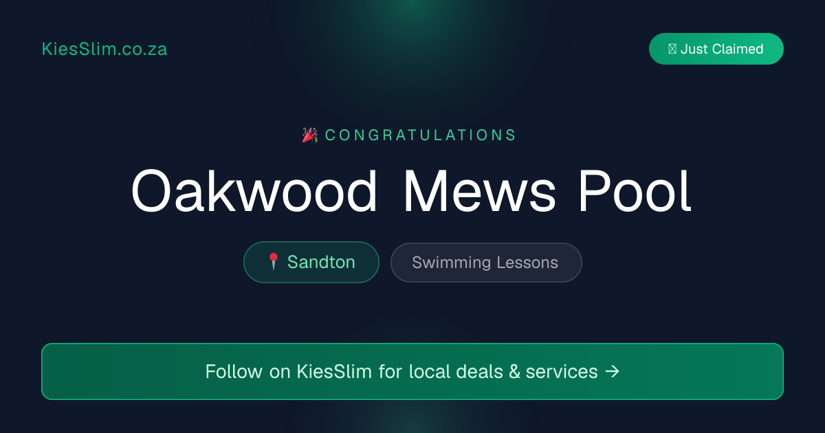 Oakwood Mews Pool