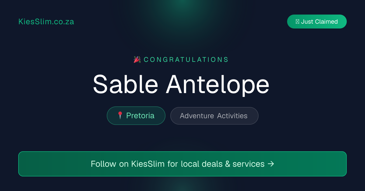 Sable Antelope