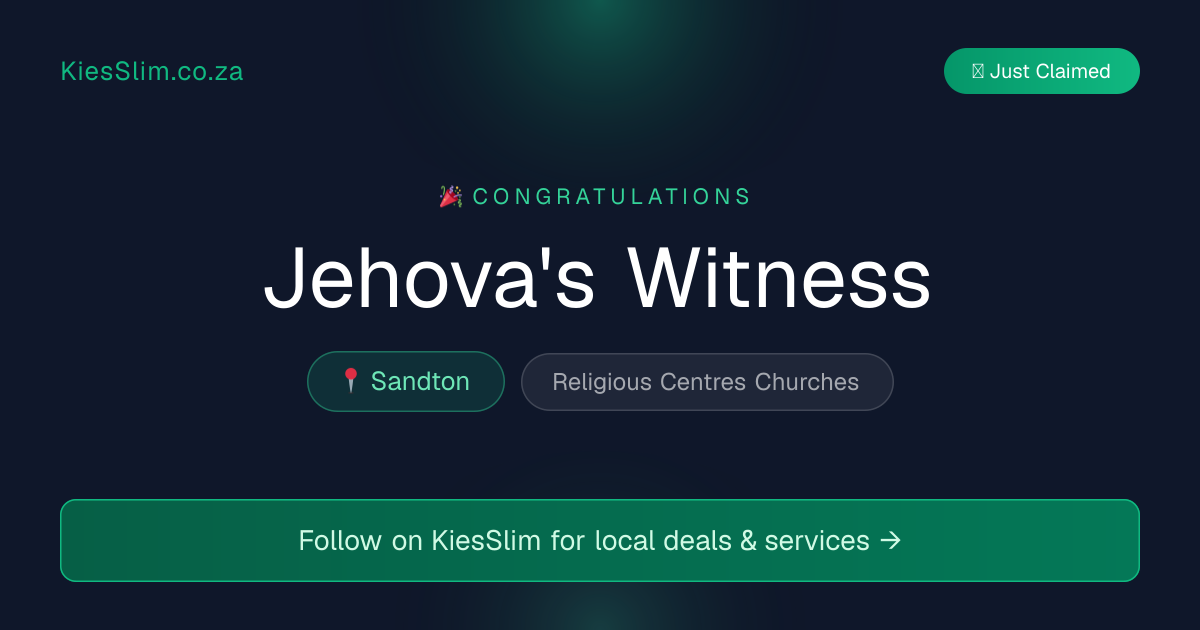 Jehova's Witness