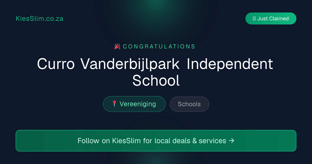 Curro Vanderbijlpark Independent School