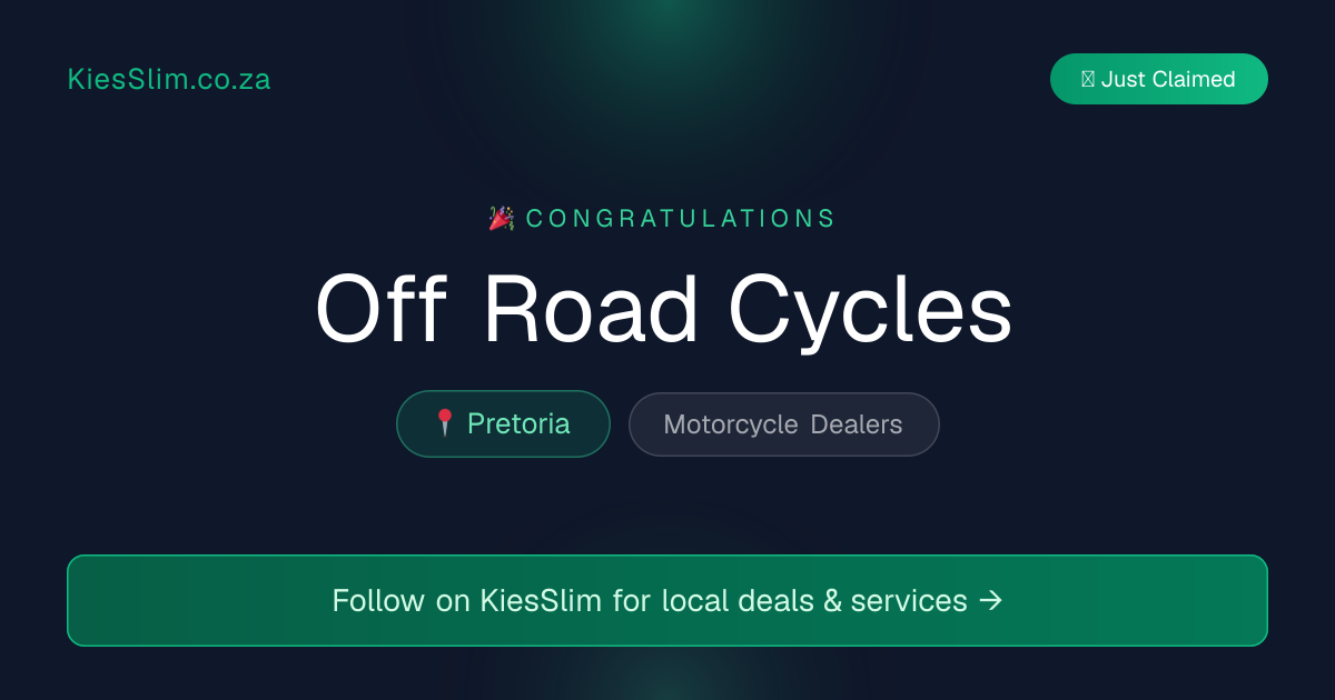 Off Road Cycles