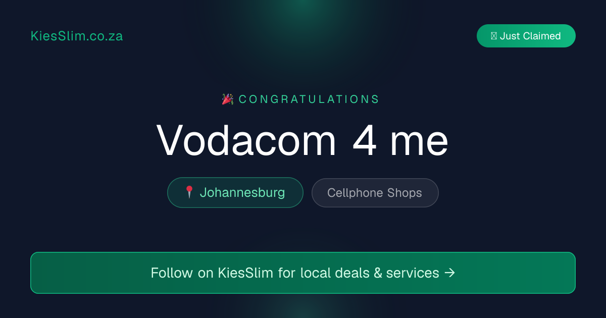Vodacom 4 me