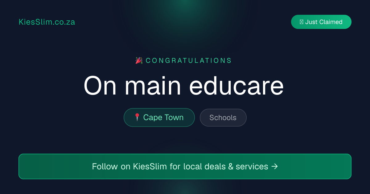 On main educare