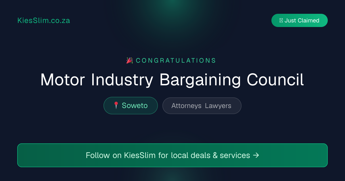 Motor Industry Bargaining Council