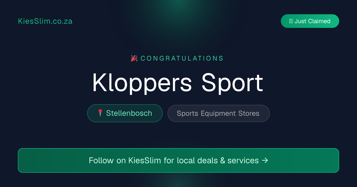 Kloppers Sport