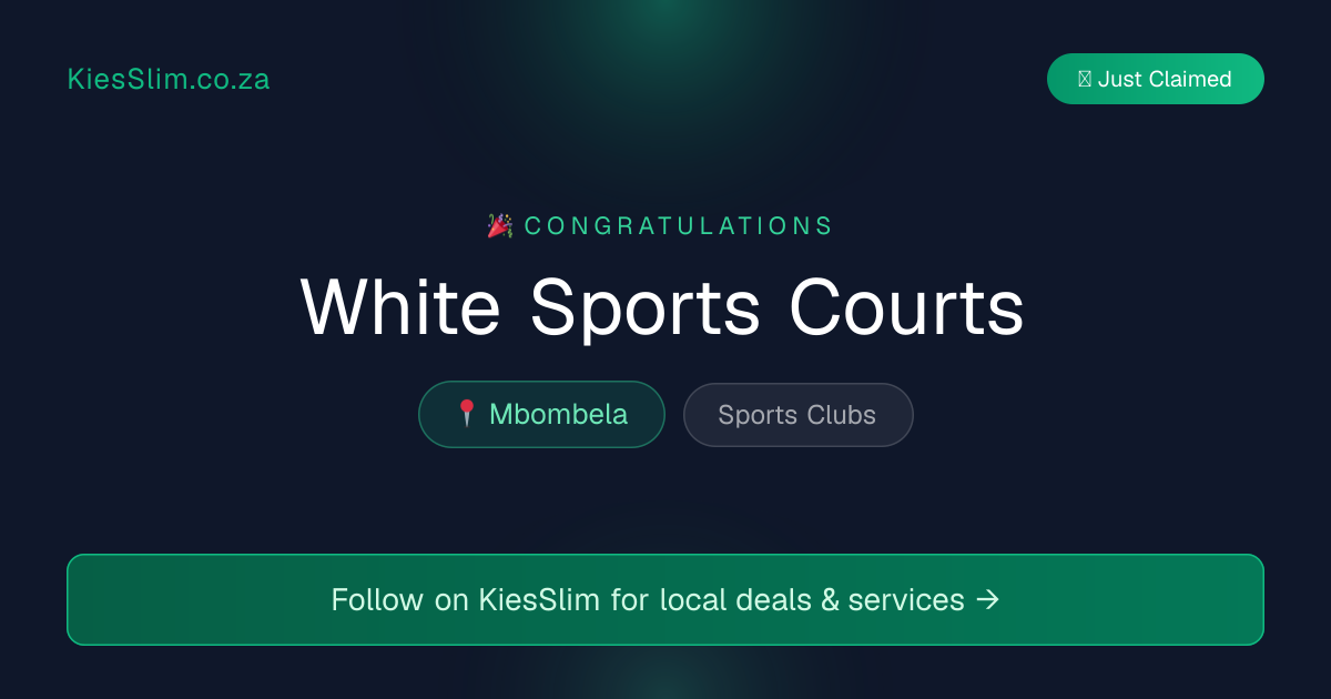 White Sports Courts