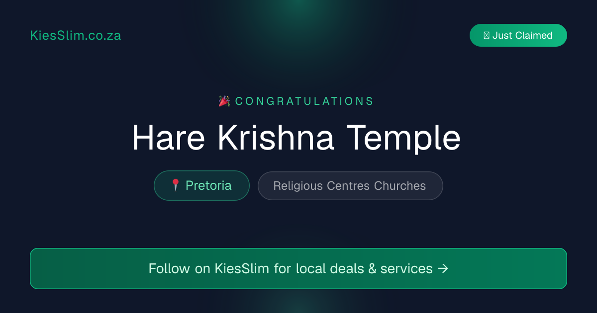 Hare Krishna Temple