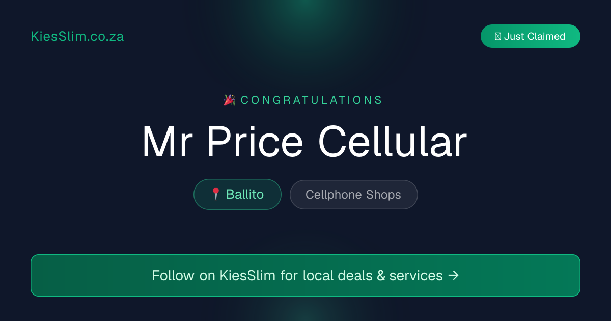 Mr Price Cellular