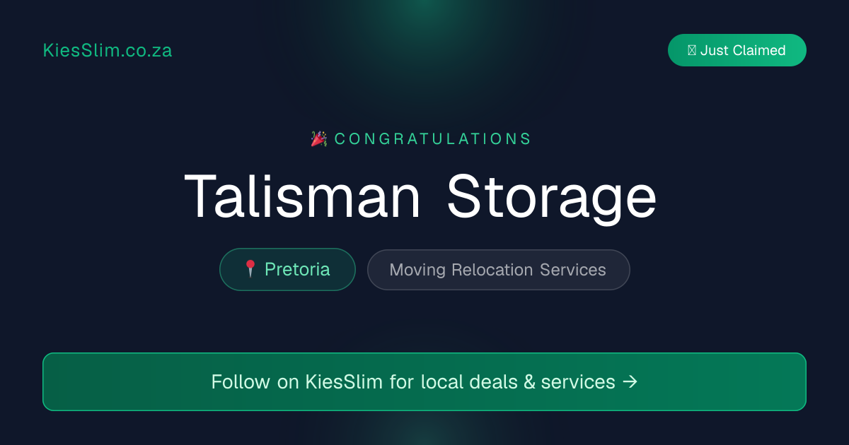 Talisman Storage