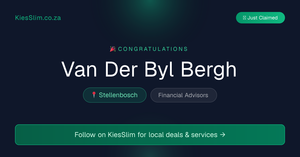 Van Der Byl Bergh
