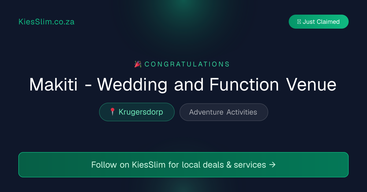 Makiti - Wedding and Function Venue