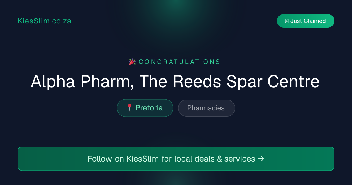 Alpha Pharm, The Reeds Spar Centre