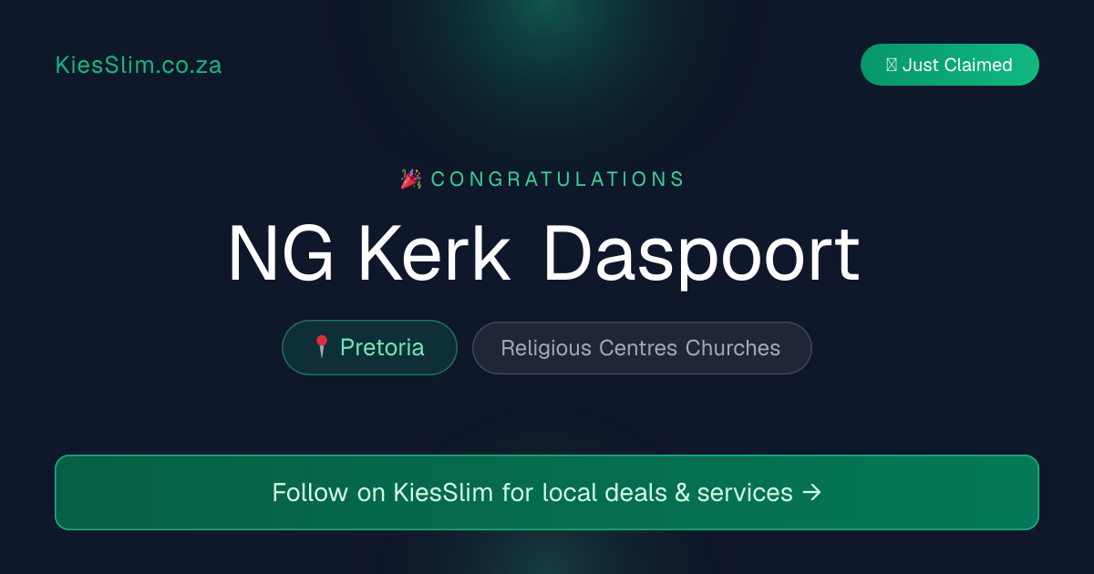 NG Kerk Daspoort