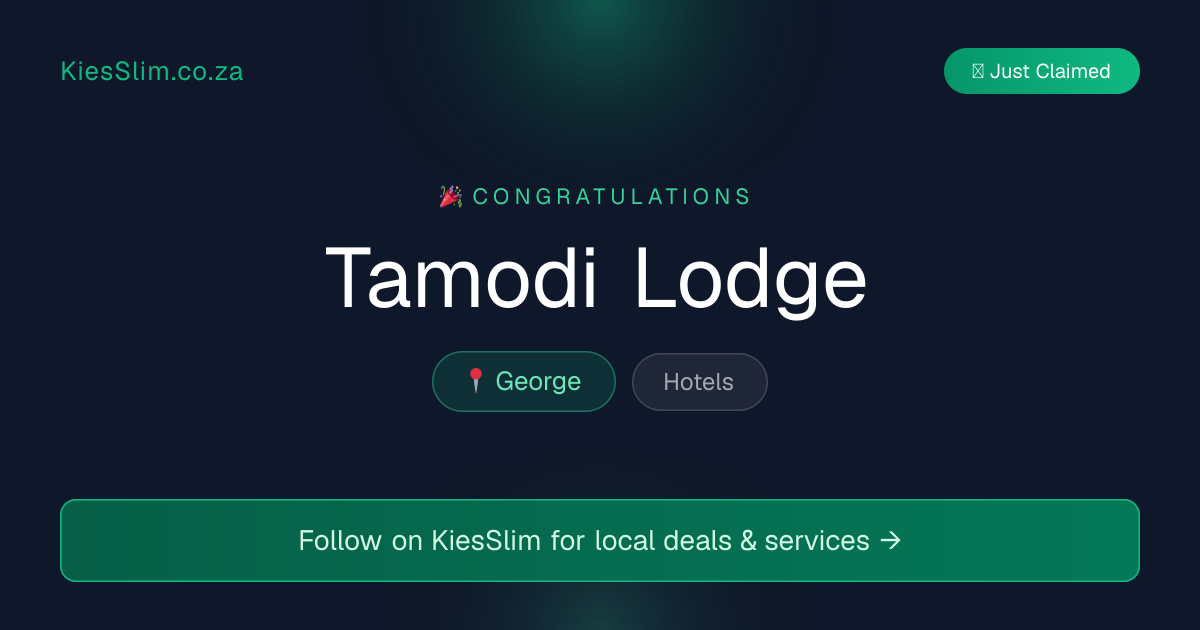 Tamodi Lodge