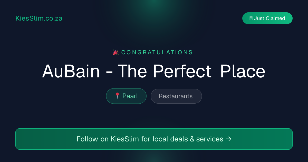 AuBain - The Perfect Place