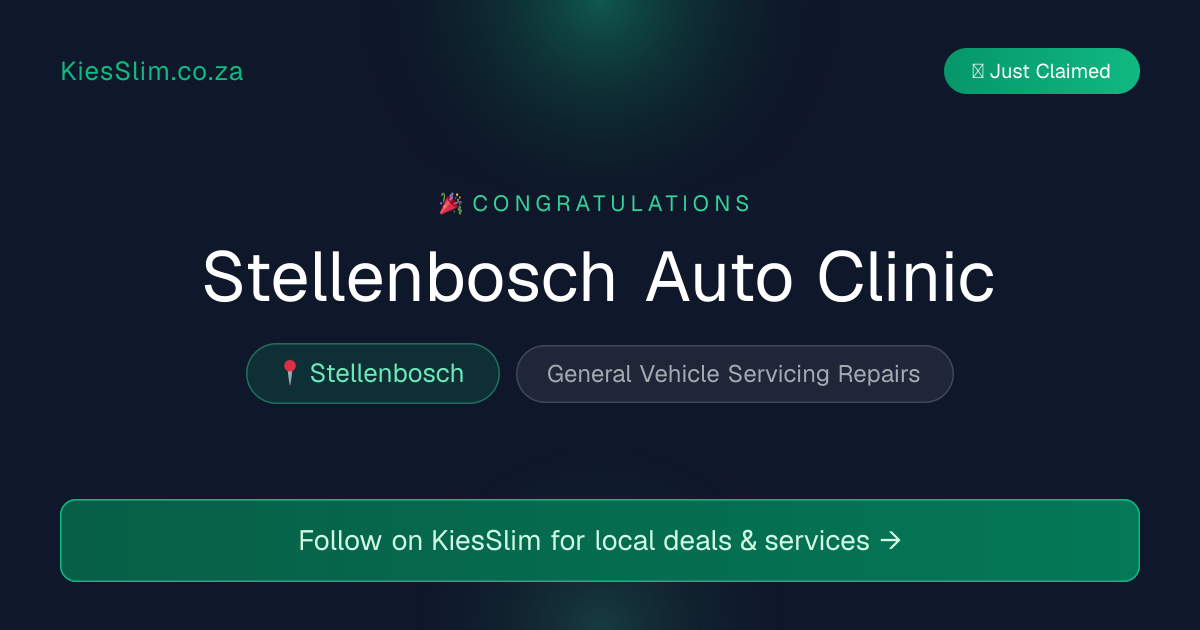Stellenbosch Auto Clinic