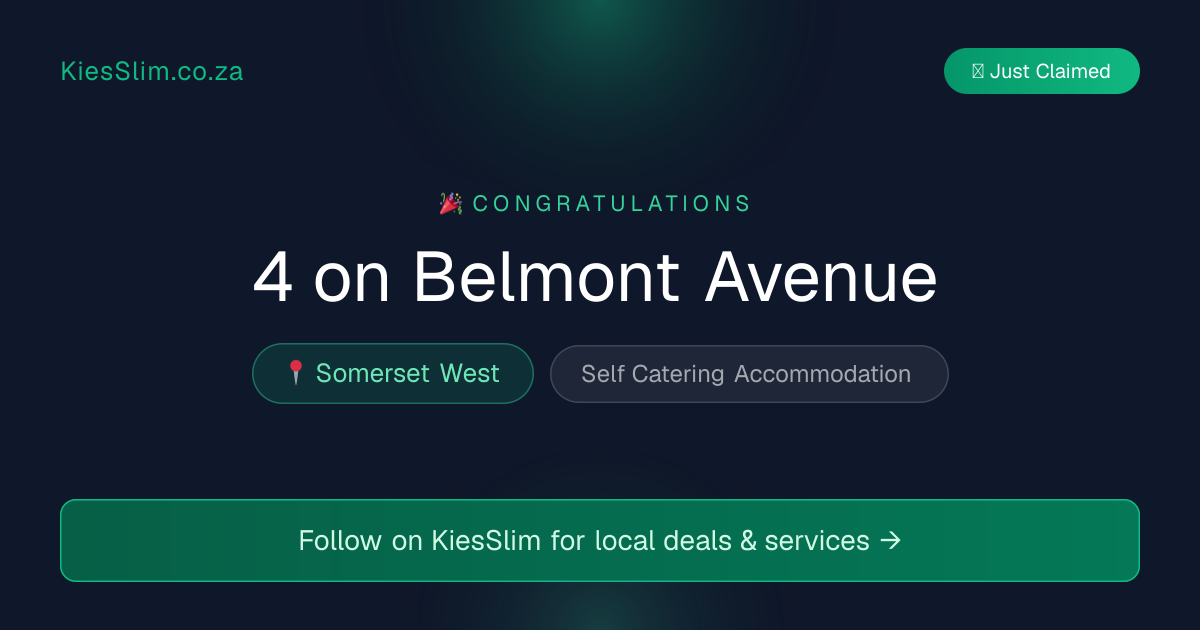 4 on Belmont Avenue