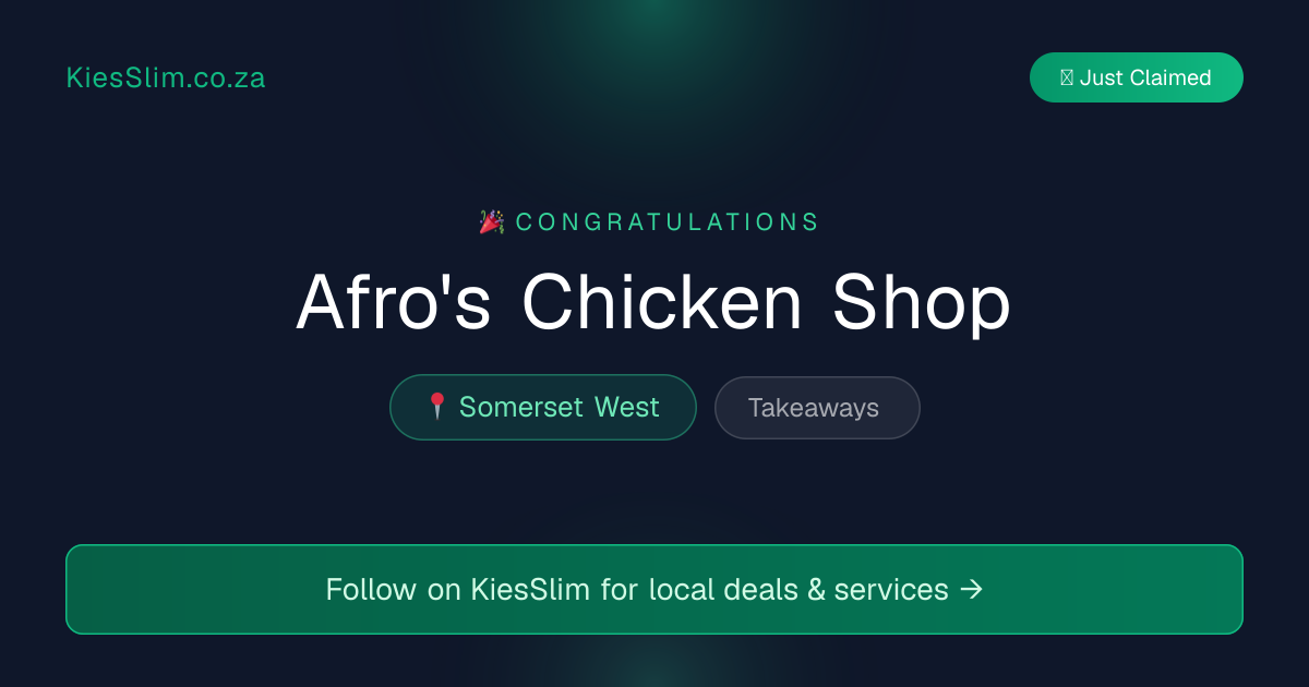 Afro's Chicken Shop