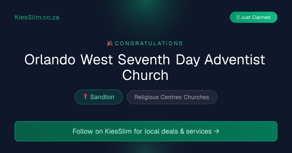Orlando West Seventh Day Adventist Church