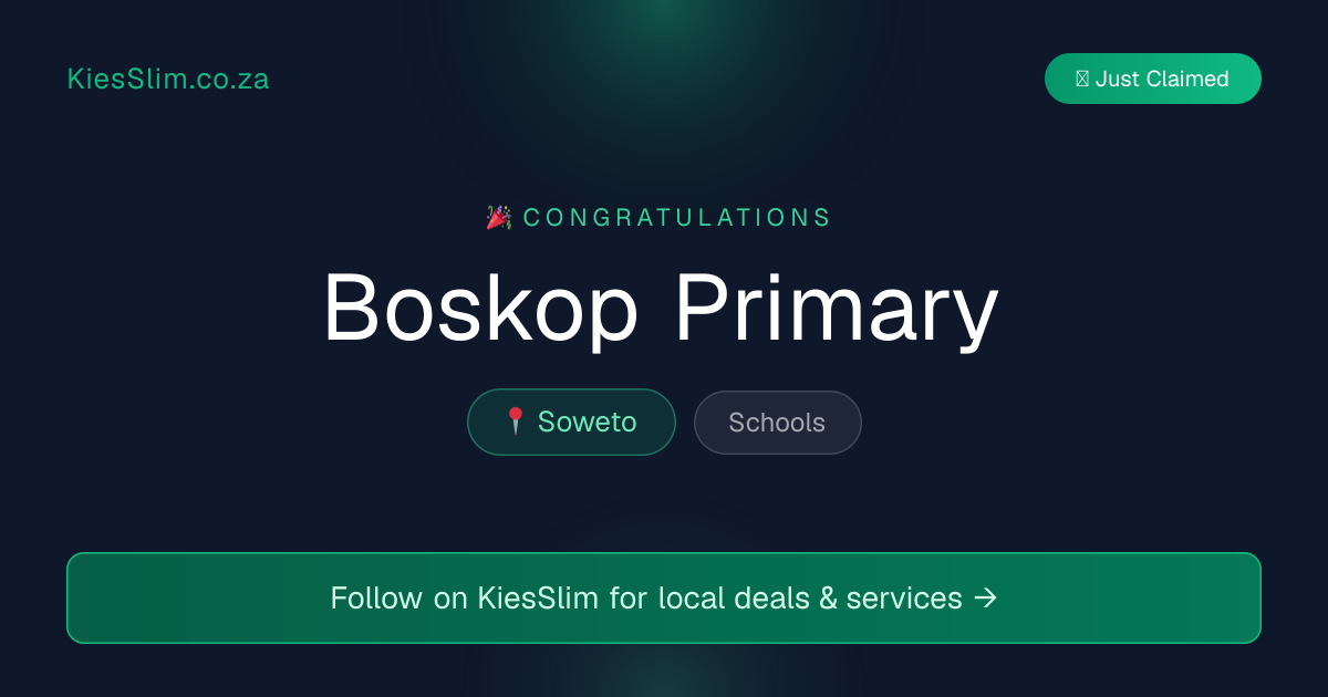 Boskop Primary