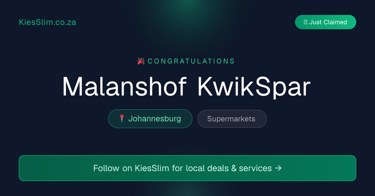 Malanshof KwikSpar