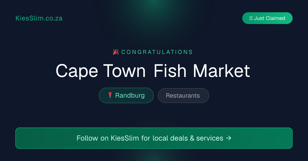 Cape Town Fish Market