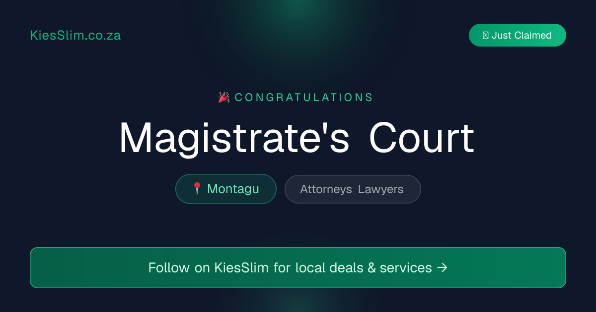 Magistrate's Court