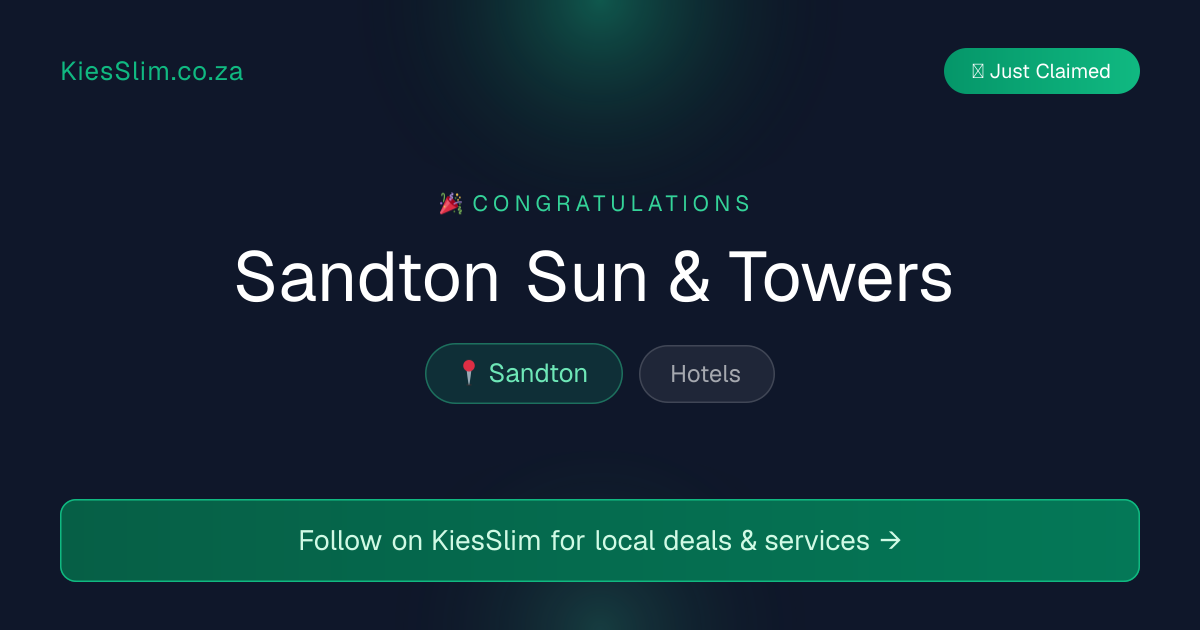 Sandton Sun & Towers
