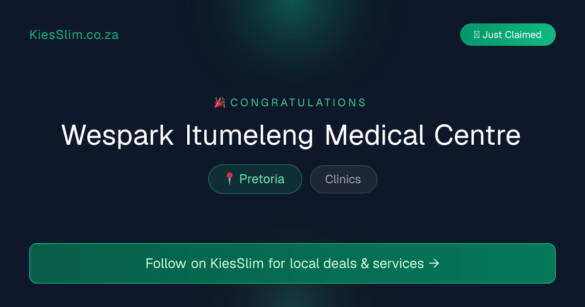 Wespark Itumeleng Medical Centre