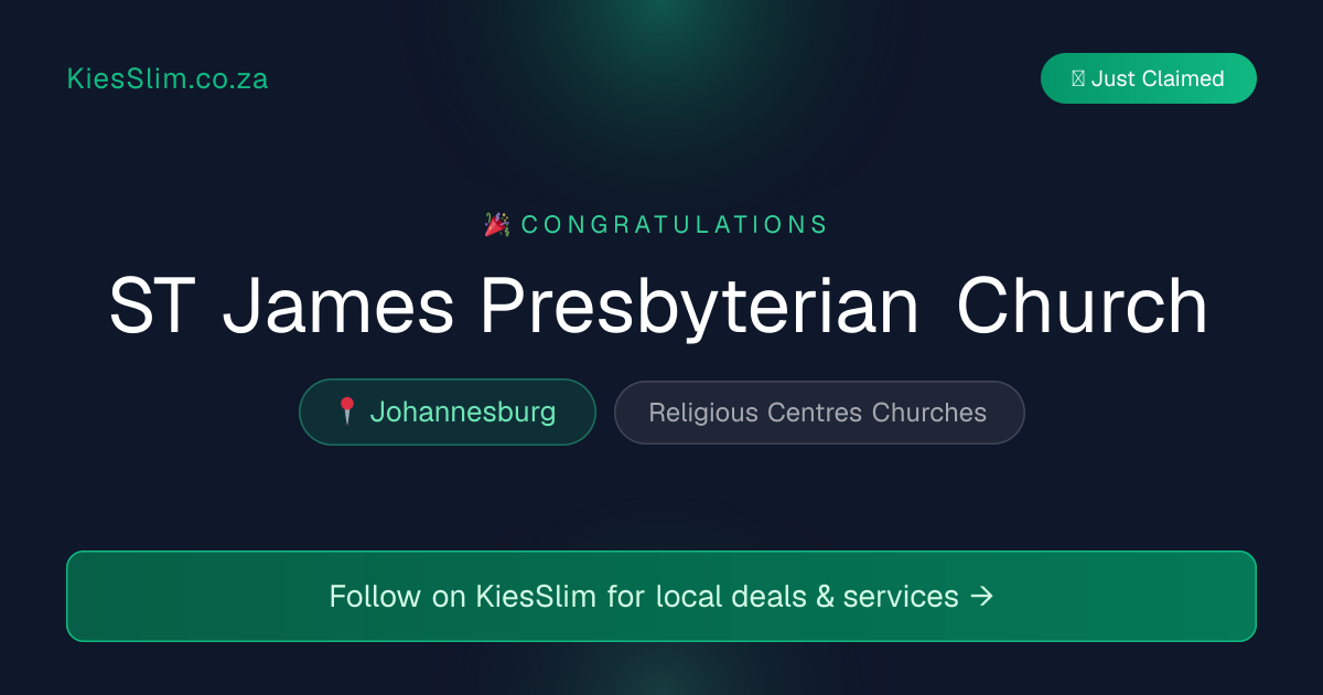 ST James Presbyterian Church