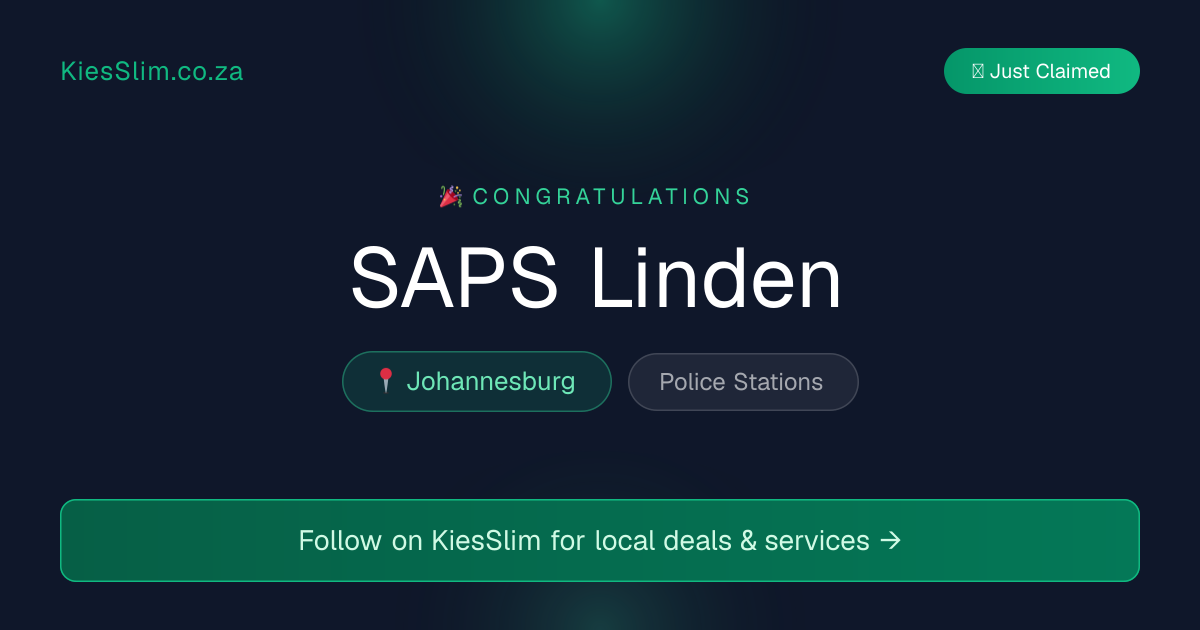 SAPS Linden
