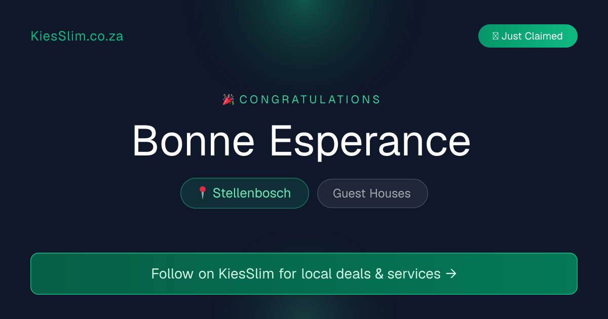 Bonne Esperance