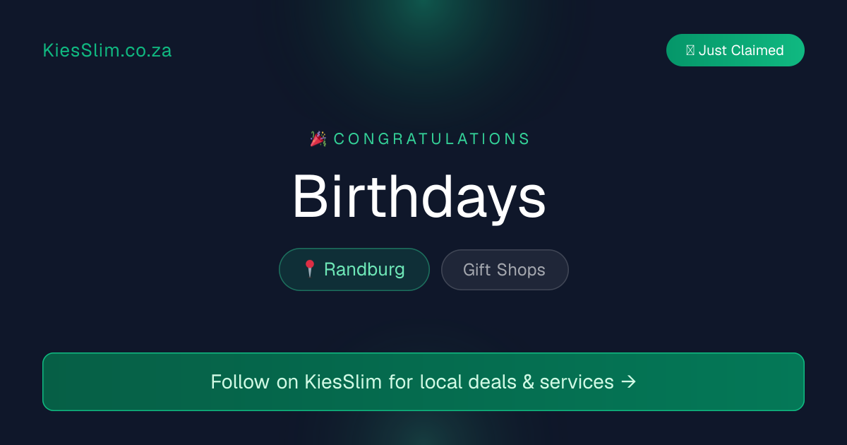 Birthdays