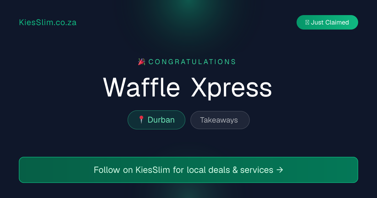 Waffle Xpress