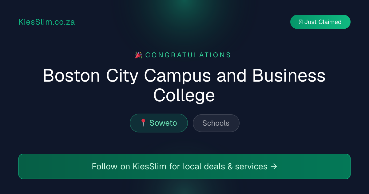 Boston City Campus and Business College