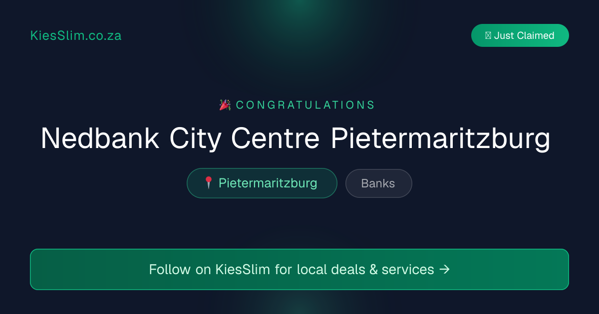 Nedbank City Centre Pietermaritzburg