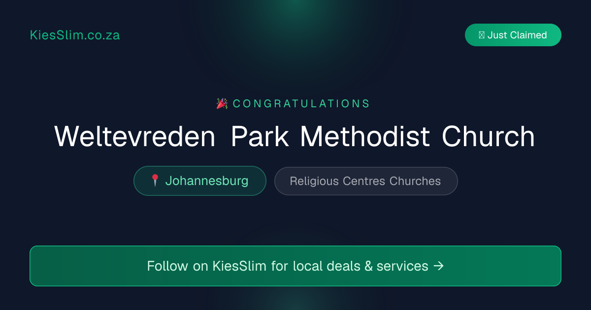 Weltevreden Park Methodist Church