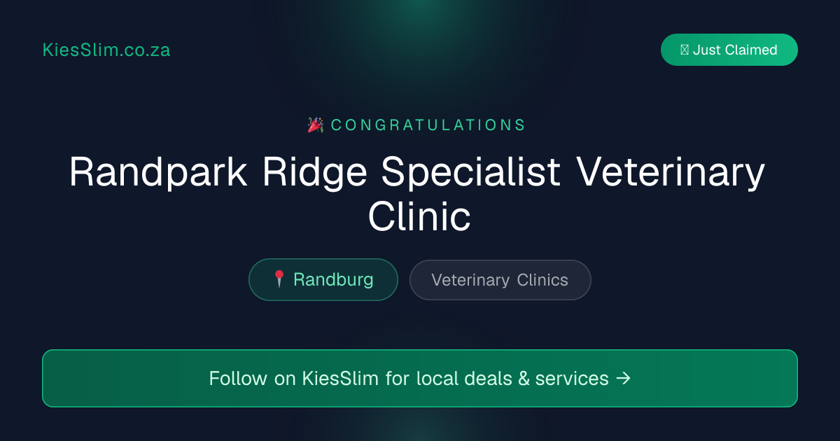 Randpark Ridge Specialist Veterinary Clinic