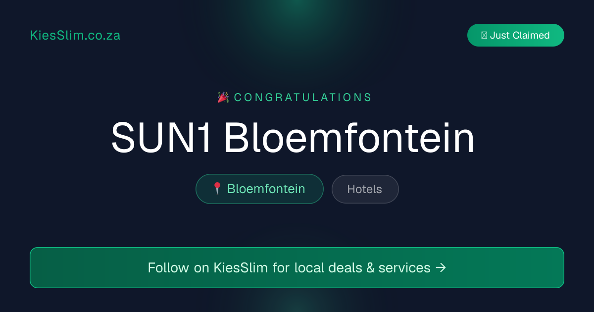 SUN1 Bloemfontein