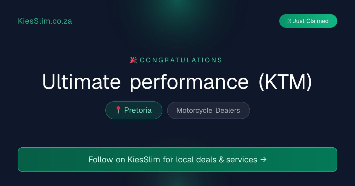 Ultimate performance (KTM)