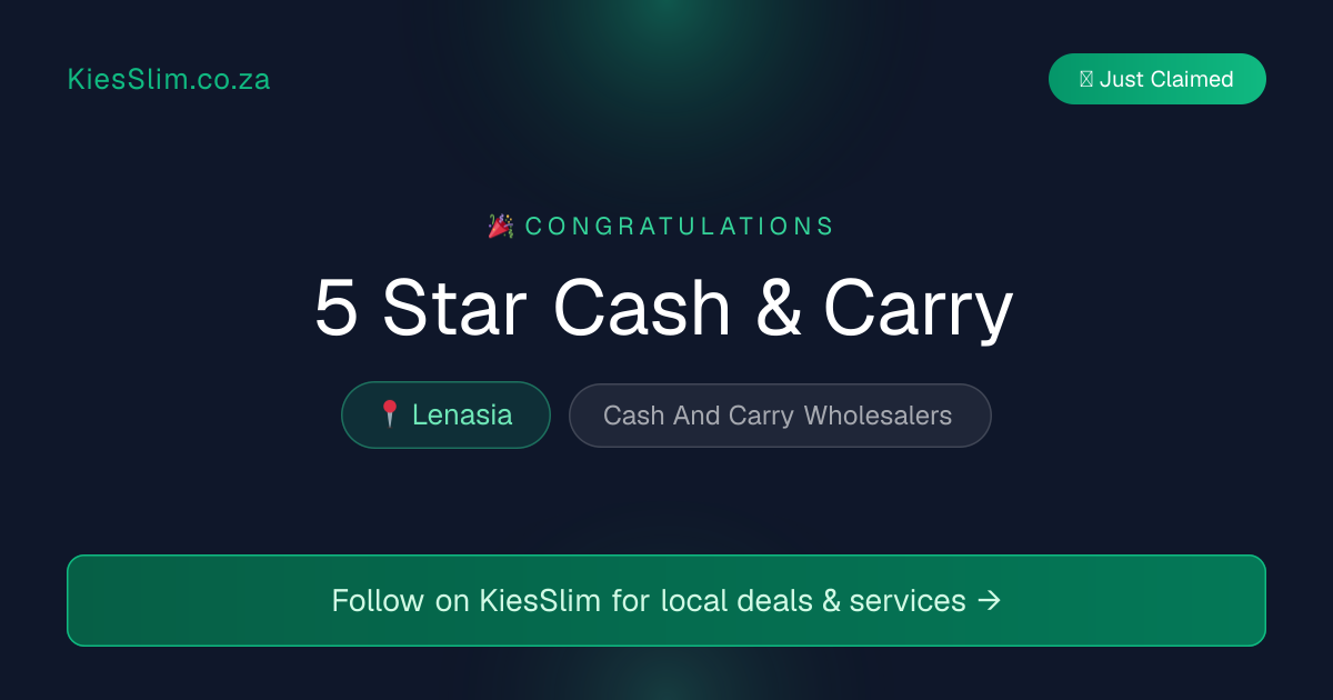 5 Star Cash & Carry