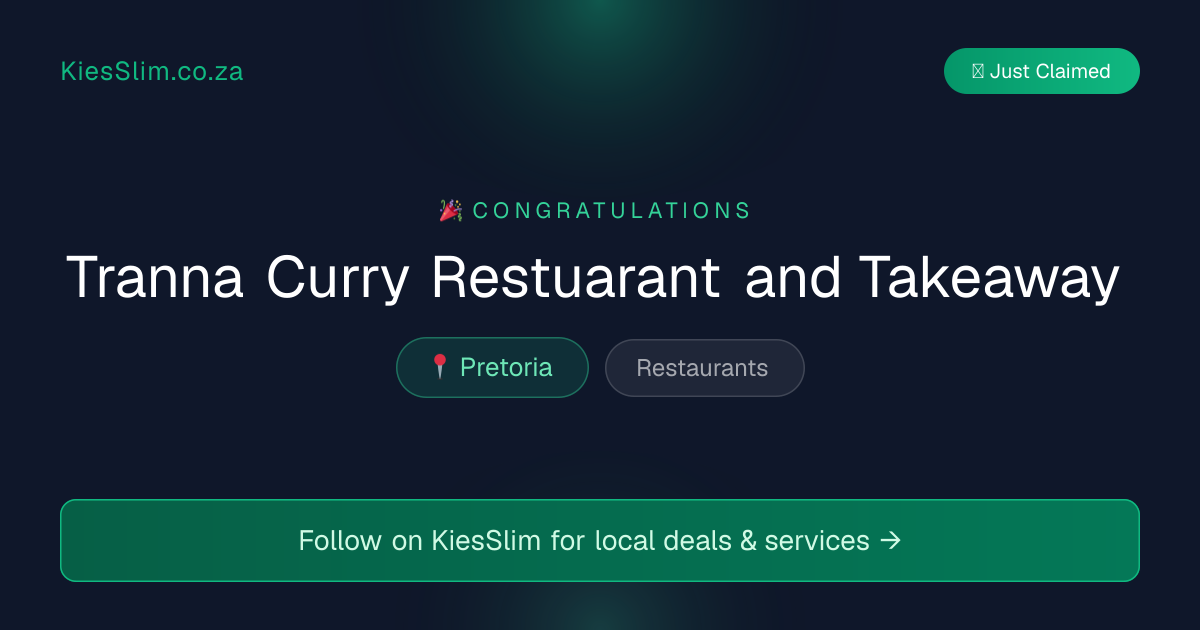 Tranna Curry Restuarant and Takeaway