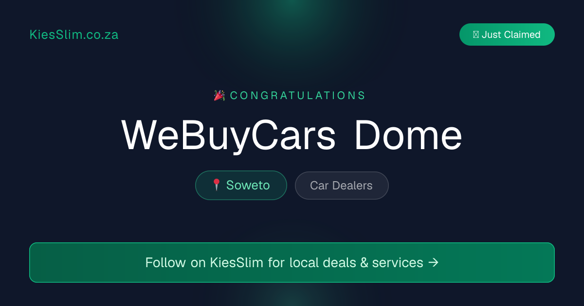 WeBuyCars Dome