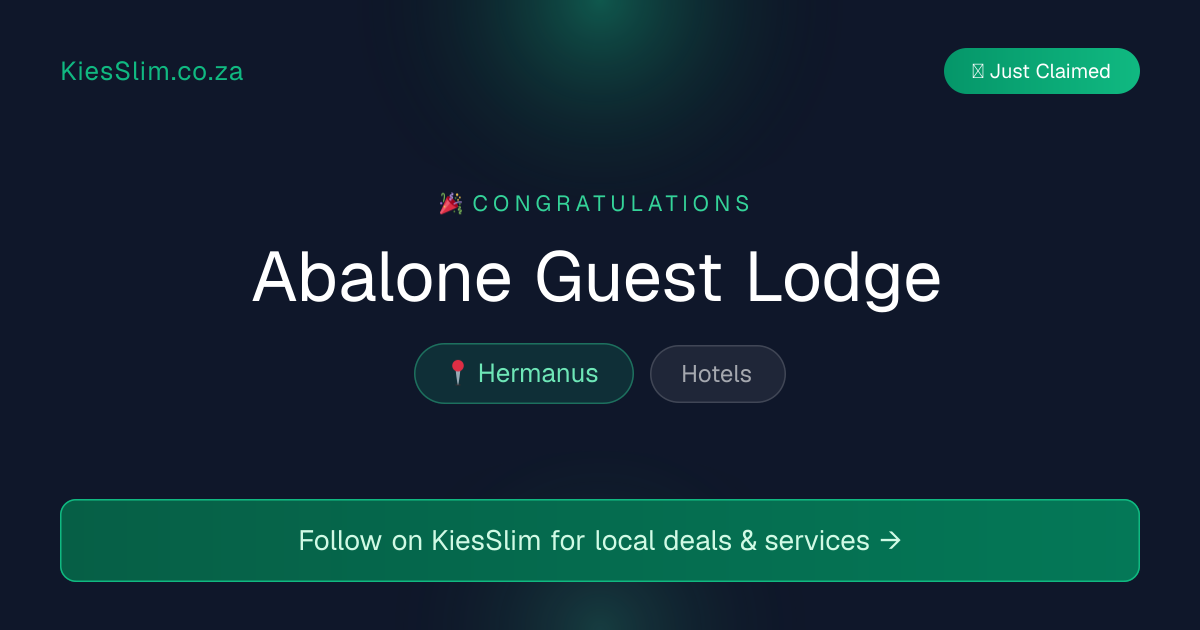 Abalone Guest Lodge