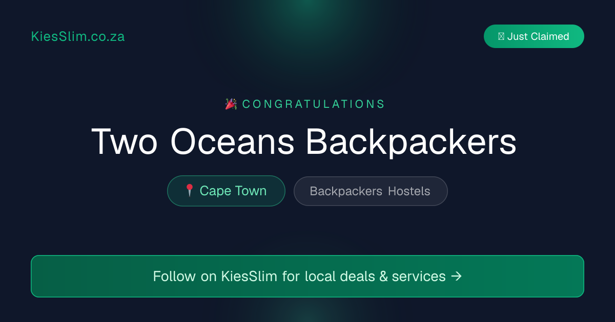 Two Oceans Backpackers