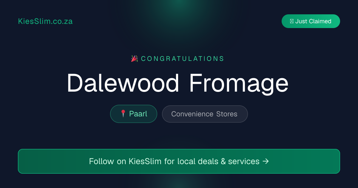 Dalewood Fromage
