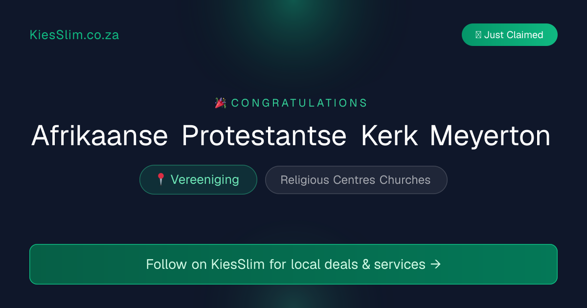 Afrikaanse Protestantse Kerk Meyerton