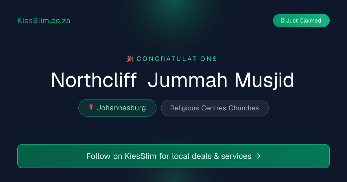 Northcliff Jummah Musjid
