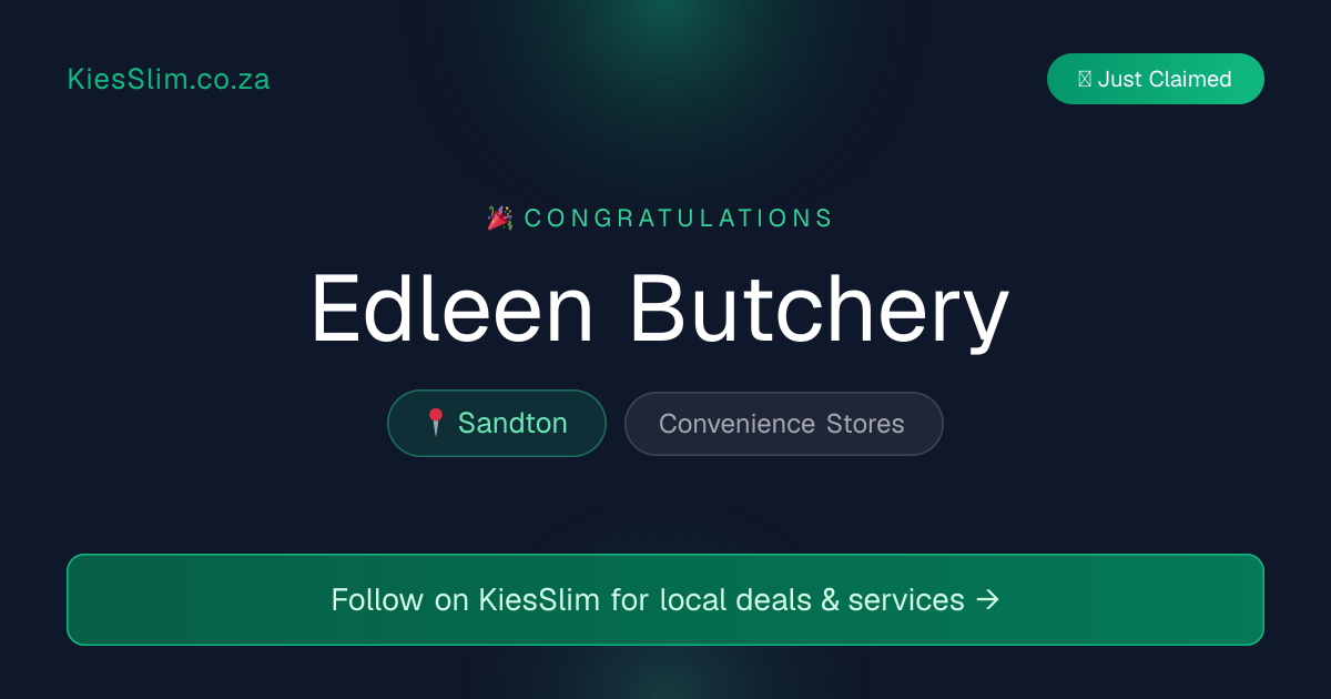Edleen Butchery